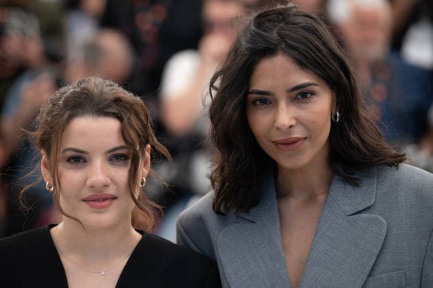 Cannes Le Triangle D Or Photocall LZ Malou Khebizi and Soundos Mosbah attending the photocall of Le Triangle D Or during the 79th Cannes International Film Festival in Cannes, France on May 20, 2026, the film selected in the Official Competition. Photo by Laurent Zabulon ABACAPRESS.COM  Copyright: xZabulonxLaurentx