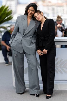 Soundos Mosbah et Malou Khebizi au photocall du film Le Triangle D Or lors du 79ème Festival International du Film de Cannes, France, le 20 mai 2026 Jacovides Moreau Bestimage Le Triangle D Or photocall at the 79th annual Cannes Film Festival at Palais des Festivals on May 20, 2026 in Cannes, France Cannes France  Copyright: xJACOVIDES-MOREAUx xBESTIMAGExJACOVIDES-MOREAUx xBESTIMAGEx