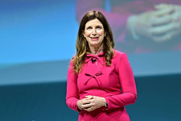 Hauptversammlung Commerzbank AG. Dr. Bettina Orlopp ( Vorstandsvorsitzende Commerzbank AG ) anläßlich der Hauptversammlung der Commerzbank AG am 15.02.2024 in Frankfurt Main. 20260520MWI123345 *** Annual General Meeting Commerzbank AG Dr Bettina Orlopp Chairwoman of the Board of Managing Directors Commerzbank AG on the occasion of the Annual General Meeting of Commerzbank AG on 15 02 2024 in Frankfurt Main 20260520MWI123345
