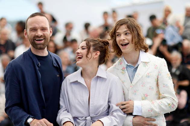 Alban Lenoir, Malou Khebizi and Paul Kircher at the Mariage Au Goût D Orange Orange Flavoured Wedding photocall at the 79th annual Cannes Film Festival at Palais des Festivals on May 20, 2026 in Cannes, France Jacovides Moreau Bestimage Mariage Au Goût D Orange Orange Flavoured Wedding photocall at the 79th annual Cannes Film Festival at Palais des Festivals on May 20, 2026 in Cannes, France Cannes France  Copyright: xJACOVIDES-MOREAUx xBESTIMAGExJACOVIDES-MOREAUx xBESTIMAGEx