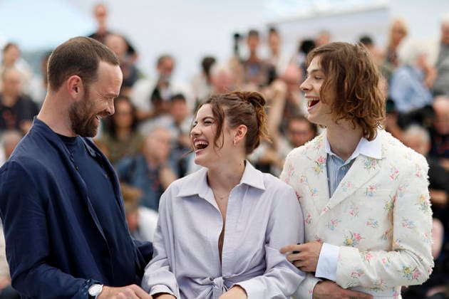 Alban Lenoir, Malou Khebizi and Paul Kircher at the Mariage Au Goût D Orange Orange Flavoured Wedding photocall at the 79th annual Cannes Film Festival at Palais des Festivals on May 20, 2026 in Cannes, France Jacovides Moreau Bestimage Mariage Au Goût D Orange Orange Flavoured Wedding photocall at the 79th annual Cannes Film Festival at Palais des Festivals on May 20, 2026 in Cannes, France Cannes France  Copyright: xJACOVIDES-MOREAUx xBESTIMAGExJACOVIDES-MOREAUx xBESTIMAGEx