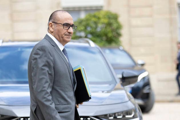 Weekly Cabinet Meeting - Paris French Minister of the Interior Laurent Nunez leaves the Cabinet meeting at the Élysée Palace in Paris on 20 May 2026.Photo by Jeremy Paoloni ABACAPRESS.COM Paris France  Copyright: xPaolonixJeremy ABACAx