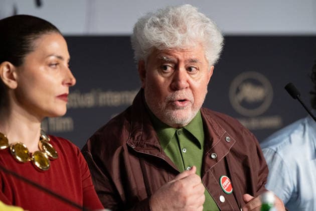 Cannes Amarga Navidad Press Conference NG Pedro Almodovar attending the Press Conference for ‘Amarga Navidad (Bitter Christmas)’ in Cannes at Palais Des Festivals in Cannes, France on May 20 2026 as part of the 79th Cannes Film Festival. Photo by Nicolas Genin ABACAPRESS.COM Cannes France  Copyright: xGeninxNicolas ABACAx
