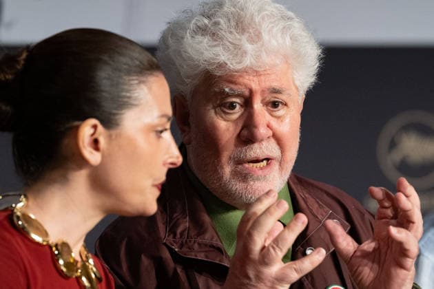 Cannes Amarga Navidad Press Conference NG Pedro Almodovar attending the Press Conference for ‘Amarga Navidad (Bitter Christmas)’ in Cannes at Palais Des Festivals in Cannes, France on May 20 2026 as part of the 79th Cannes Film Festival. Photo by Nicolas Genin ABACAPRESS.COM Cannes France  Copyright: xGeninxNicolas ABACAx