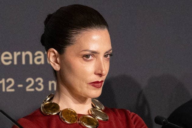 Cannes Amarga Navidad Press Conference NG Barbara Lennie attending the Press Conference for ‘Amarga Navidad (Bitter Christmas)’ in Cannes at Palais Des Festivals in Cannes, France on May 20 2026 as part of the 79th Cannes Film Festival. Photo by Nicolas Genin ABACAPRESS.COM Cannes France  Copyright: xGeninxNicolas ABACAx