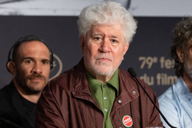 Cannes Amarga Navidad Press Conference NG Pedro Almodovar attending the Press Conference for ‘Amarga Navidad (Bitter Christmas)’ in Cannes at Palais Des Festivals in Cannes, France on May 20 2026 as part of the 79th Cannes Film Festival. Photo by Nicolas Genin ABACAPRESS.COM Cannes France  Copyright: xGeninxNicolas ABACAx