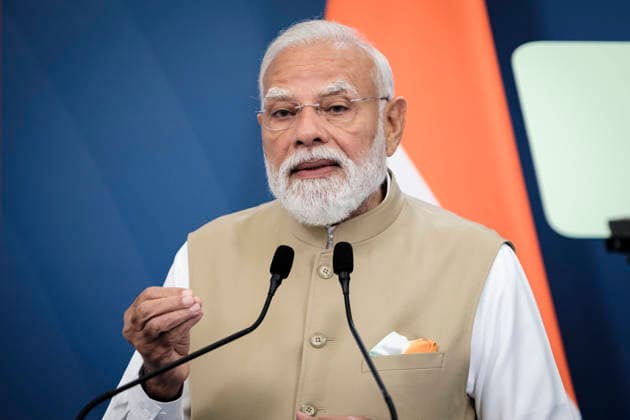 Institutional Visit of Indian Prime Minister Narendra Modi to Italy Italian Prime Minister Giorgia Meloni meets Indian Prime Minister Narendra Modi at Villa Pamphilj during the Indian leader™s institutional visit to Italy. Rome, May 20, 2026. Rome Italy Copyright: xAndreaxCalandrax
