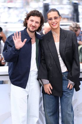 Cannes - Mariage Au Gout D Orange Photocall JD Vincent Lacoste and Adèle Exarchopoulos attending the Photocall of the movie Mariage Au Goût D Orange (Orange-Flavoured Wedding) during the 79th Cannes Film Festival in Cannes, France on May 20, 2026. Photo by Jerome Domine ABACAPRESS.COM Cannes France  Copyright: xDominexJerome ABACAx