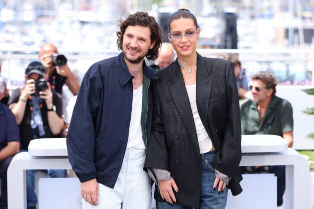 Cannes - Mariage Au Gout D Orange Photocall JD Vincent Lacoste and Adèle Exarchopoulos attending the Photocall of the movie Mariage Au Goût D Orange (Orange-Flavoured Wedding) during the 79th Cannes Film Festival in Cannes, France on May 20, 2026. Photo by Jerome Domine ABACAPRESS.COM Cannes France  Copyright: xDominexJerome ABACAx