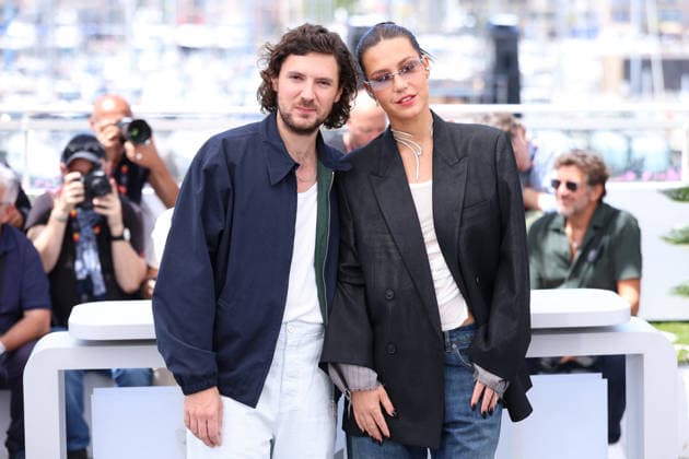 Cannes - Mariage Au Gout D Orange Photocall JD Vincent Lacoste and Adèle Exarchopoulos attending the Photocall of the movie Mariage Au Goût D Orange (Orange-Flavoured Wedding) during the 79th Cannes Film Festival in Cannes, France on May 20, 2026. Photo by Jerome Domine ABACAPRESS.COM Cannes France  Copyright: xDominexJerome ABACAx
