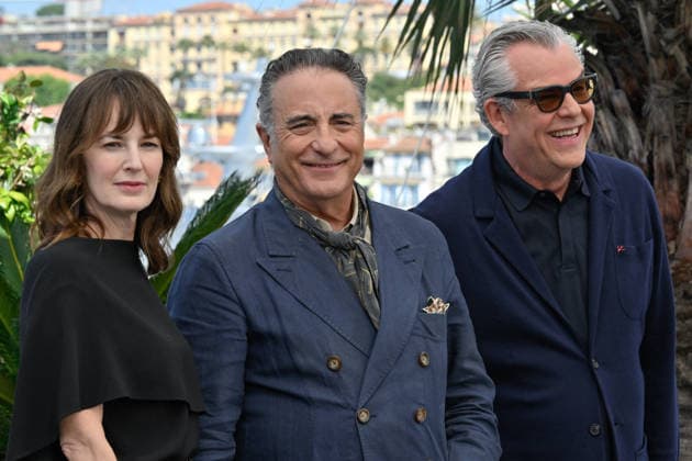 Cannes Diamond Photocall JR Rosemarie DeWitt, Andy Garcia, Danny Huston attending a photocall for the movie Diamond during the 79th Cannes Film Festival in Cannes, France on May 20, 2026. Photo by Julien Reynaud APS-Medias ABACAPRESS.COM Cannes France  Copyright: xReynaudxJulien APS-Medias ABACAx