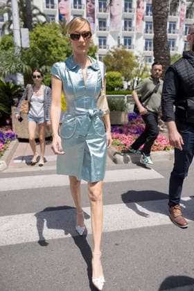 Cannes Bella Hadid exits Martinez MP Cannes, France- May 20: Bella Hadid is spotted at the Martinez Hotel during 79th Festival of Cannes, on May 20 2026 in Cannes, France. Photo by Marco Piovanotto Abacapress.com Cannes France  Copyright: xPiovanottoxMarco ABACAx
