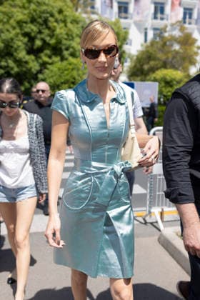Cannes Bella Hadid exits Martinez MP Cannes, France- May 20: Bella Hadid is spotted at the Martinez Hotel during 79th Festival of Cannes, on May 20 2026 in Cannes, France. Photo by Marco Piovanotto Abacapress.com Cannes France  Copyright: xPiovanottoxMarco ABACAx