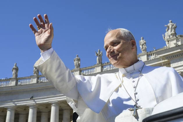 Pope Leo XIV Leads The General Audience - Vaican Pope Leo XIV attends the weekly general audience in Saint Peter’s square, Vatican on May 20, 2026. Photo by (EV) Simone Risoluti Vatican Media ABACAPRESS.COM Rome Vatican (or Holy See)  Copyright: xABACAx