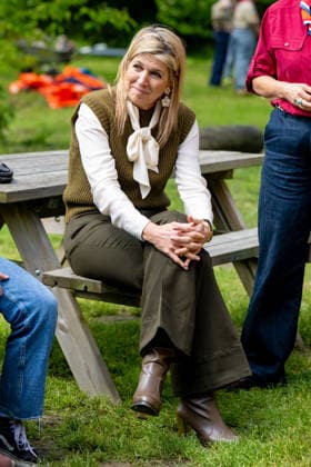 Queen Maxima makes a working visit to Scouting. Zeewolde, the Netherlands. 20 May 2026 Queen Maxima during a working visit to Scouting Nederland. Queen Maxima visits the organization s office and Scouting Estate Zeewolde. Zeewolde The Netherlands  Copyright: xMischaxSchoemakerx