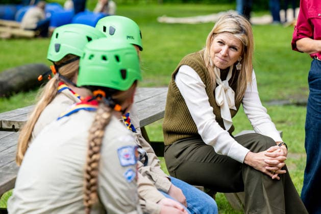 20-05-2026 Zeewolde Queen Maxima visited the Scouting Netherlands organization s office and the Zeewolde Scouting estate in Zeewolde. Â  Copyright: xPPEx