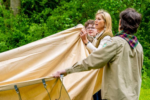 20-05-2026 Zeewolde Queen Maxima visited the Scouting Netherlands organization s office and the Zeewolde Scouting estate in Zeewolde. Â  Copyright: xPPEx