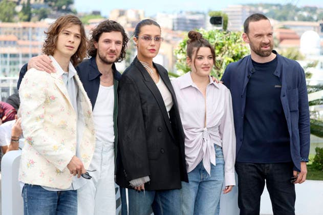 Paul Kircher, Vincent Lacoste, Adele Exarchopoulos, Malou Khebizi und Alban Lenoir beim Photocall zum Kinofilm Mariage au goÃ»t d orange Orange Flavoured Wedding auf dem Festival de Cannes 2026 79. Internationale Filmfestspiele von Cannes am Palais des Festivals. Cannes, 20.05.2026 *** Paul Kircher, Vincent Lacoste, Adele Exarchopoulos, Malou Khebizi and Alban Lenoir at the photocall for the feature film Mariage au goût d orange Orange Flavored Wedding at the Festival de Cannes 2026 79 Cannes International Film Festival at the Palais des Festivals Cannes, 20 05 2026 Foto:xD.xBedrosianx xFuturexImagex orange_6505
