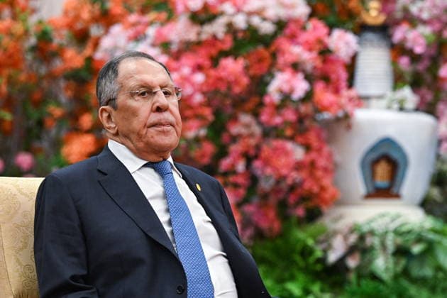 CHINA, BEIJING - MAY 20, 2026: Sergei Lavrov, Foreign Minister of Russia, attends informal tea meeting at the Great Hall of the People. Vladimir Putin, President of Russia, makes an official visit to mark 25 years since the 2001 Treaty of Good Neighbourliness and Friendly Cooperation between Russia and China Beijing China  - ZUMAt113 20260520_zaa_t113_491 Copyright: xKristinaxSolovyovax