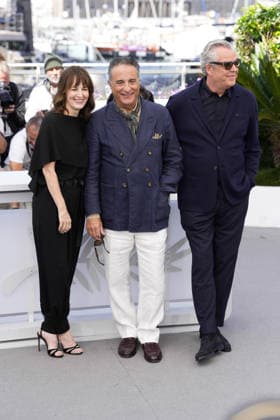 Foto IPP Daniele Cifala’ Cannes 20 05 2026 Diamond Photocall - The 79th Annual Cannes Film Festival nella foto :Rosemarie DeWitt, Andy García and Danny Huston pose during the Diamond photocall at the 79th annual Cannes Film Festival at Palais des Festivals on May 20, 2026 in Cannes, France. ( *** IPP Photo Daniele Cifala Cannes 20 05 2026 Diamond Photocall The 79th Annual Cannes Film Festival in the photo Rosemarie DeWitt, Andy García and Danny Huston pose during the Diamond photocall at the 79th annual Cannes Film Festival at Palais des Festivals on May 20, 2026 in Cannes, France 