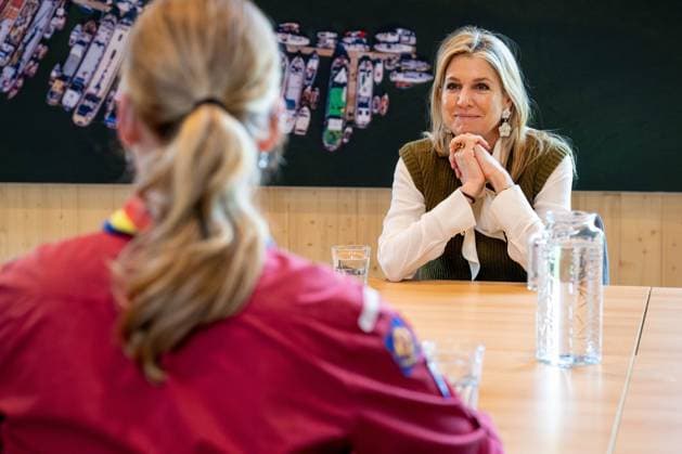 Zeewolde, The Netherlands, 2026-05-20 12:47:19 ZEEWOLDE, 20-05-2026, Scouting Estate Zeewolde. Queen Maxima pays a working visit to Scouting Netherlands in Zeewolde. Queen Maxima visits the organization s office and Scouting Estate Zeewolde. PHOTO: NLBeeld Patrick van Emst Credit: NL Beeld Patrick van Emst  Copyright: xx x
