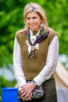 Zeewolde, The Netherlands, 2026-05-20 13:37:56 ZEEWOLDE, 20-05-2026, Scouting Estate Zeewolde. Queen Maxima pays a working visit to Scouting Netherlands in Zeewolde. Queen Maxima visits the organization s office and Scouting Estate Zeewolde. PHOTO: NLBeeld Patrick van Emst Credit: NL Beeld Patrick van Emst  Copyright: xx x