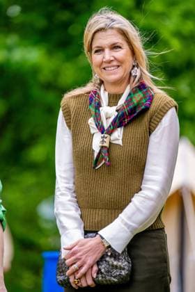 Zeewolde, The Netherlands, 2026-05-20 13:38:17 ZEEWOLDE, 20-05-2026, Scouting Estate Zeewolde. Queen Maxima pays a working visit to Scouting Netherlands in Zeewolde. Queen Maxima visits the organization s office and Scouting Estate Zeewolde. PHOTO: NLBeeld Patrick van Emst Credit: NL Beeld Patrick van Emst  Copyright: xx x