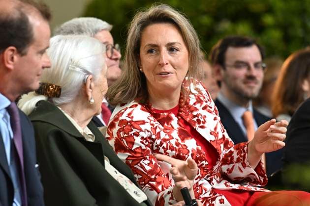 Queen Paola Foundation Awards 2026 BRUSSELS, BELGIUM - MAY 20 : Queen Paola of Belgium and Princess Claire of Belgium pictured during the Queen Paola Foundation Awards in the Orangery at Laeken Palace. Through these Awards, the Foundation aims to recognise initiatives that promote the inclusion and education of disadvantaged young people aged between 3 and 25, whilst inspiring others to get involved or to set up similar projects on May 20, 2026 in Brussels, Belgium, 20 05 2026 Brussels Belgium  Copyright: xDidierxLebrunx