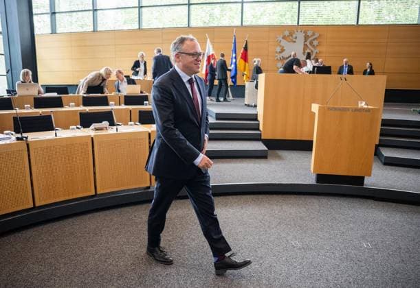 8. THÜRINGER LANDTAG - 43. PLENARSITZUNG ** NUR FÜR REDAKTIONELLE ZWECKE ** EDITORIAL USE ONLY **<p>20 05 2026-Erfurt: Thüringer Landtag 8. Wahlperiode 43. Plenarsitzung im Foto: Ministerpräsident Mario Voigt (CDU) ( Deutschland Thueringen Erfurt Copyright: SaschaxFromm *** 8 THURINGIAN STATE PARLIAMENT 43 PLENARY SESSION FOR EDITORIAL PURPOSES ONLY EDITORIAL USE ONLY p 20 05 2026 Erfurt Thuringian State Parliament 8 Election Period 43 Plenary Session photo Prime Minister Mario Voigt CDU Germany Thuringia Erfurt Copyright SaschaxFromm Copyright: SaschaxFromm doc85xfystnhg3xwyg1fzq ,EDITORIAL USE ONLY