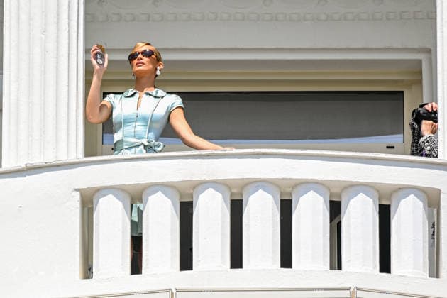 Bella Hadid during a photoshoot for her perfume, Orebella , on the balcony of the Martinez Hotel during the 79th Cannes International Film Festival, France, on May 20, 2026 Gedeon Taieb Bestimage Bella Hadid during a photoshoot for her perfume, Orebella , on the balcony of the Martinez Hotel during the 79th Cannes International Film Festival, France, on May 20, 2026 Cannes France  Copyright: xGedeonxTaiebx xBestimagexGedeonxTaiebx xBestimagex