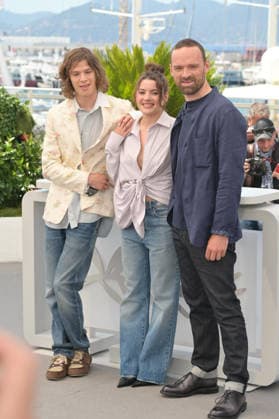 Orange-Flavoured Wedding Photocall at 79th Festival de Cannes - Cannes, France CANNES, FRANCE. May 20, 2026: Paul Kircher, Malou Khebizi & Alban Lenoir at the photocall for Orange-Flavoured Wedding at the 79th Festival de Cannes. CAP GOL GOL Cannes Provence-Alpes-Côte d Azur France Copyright: xRickxGold CapitalxPicturesx