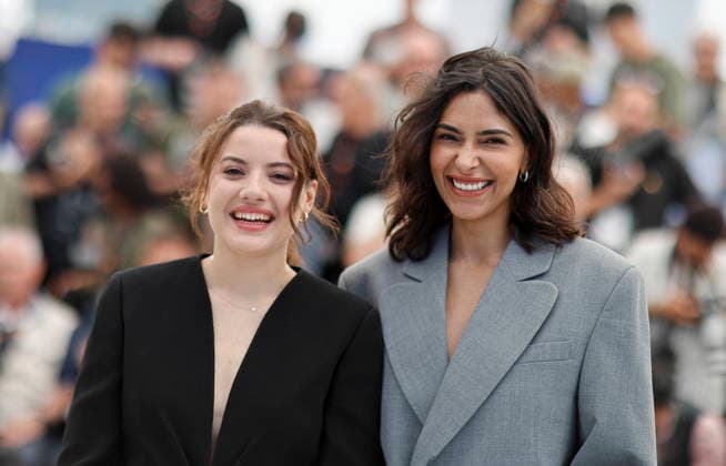Malou Khebizi and Soundos Mosbah at the photocall of the film Le Triangle D Or at the 79th International Film Festival in Cannes, France, May 20, 2026 Jacovides Moreau Bestimage Le Triangle D Or photocall at the 79th annual Cannes Film Festival at Palais des Festivals on May 20, 2026 in Cannes, France Cannes France  Copyright: xJACOVIDES-MOREAUx xBESTIMAGExJACOVIDES-MOREAUx xBESTIMAGEx