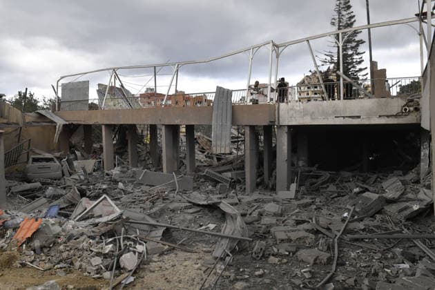The Israeli army targeted a health center in southern Lebanon TYRE, LEBANON - MAY 20: A general view of the heavy destruction following an Israeli airstrike on a health center belonging to the Islamic Health Authority (Hayaa) in the Al-Mashouk area near the southern city of Tyre, Lebanon, on May 20, 2026. Hossam Basil Shabat Anadolu Tyre Lebanon. Editorial use only. Please get in touch for any other usage.  Copyright: x2026xAnadoluxHossamxBasilxShabatx