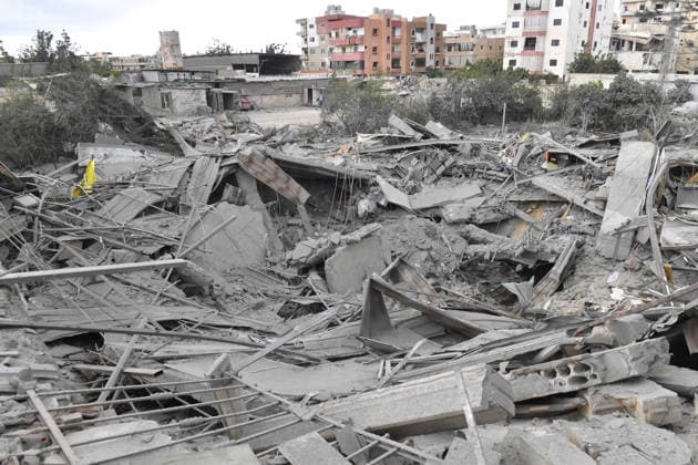 The Israeli army targeted a health center in southern Lebanon TYRE, LEBANON - MAY 20: A general view of the heavy destruction following an Israeli airstrike on a health center belonging to the Islamic Health Authority (Hayaa) in the Al-Mashouk area near the southern city of Tyre, Lebanon, on May 20, 2026. Hossam Basil Shabat Anadolu Tyre Lebanon. Editorial use only. Please get in touch for any other usage.  Copyright: x2026xAnadoluxHossamxBasilxShabatx