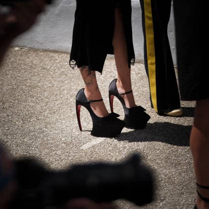 Photocall for Bitter Christmas on Wednesday 20 May 2026 Milena Smit seen at the Photocall for Bitter Christmas during the 79th annual Cannes Film Festival on Wednesday 20 May 2026 at Palais des Festivals, Cannes. Fashion Detail - Shoes., Credit:Julie Edwards Avalon  Copyright: xJuliexEdwardsx xAvalonx 1101414097