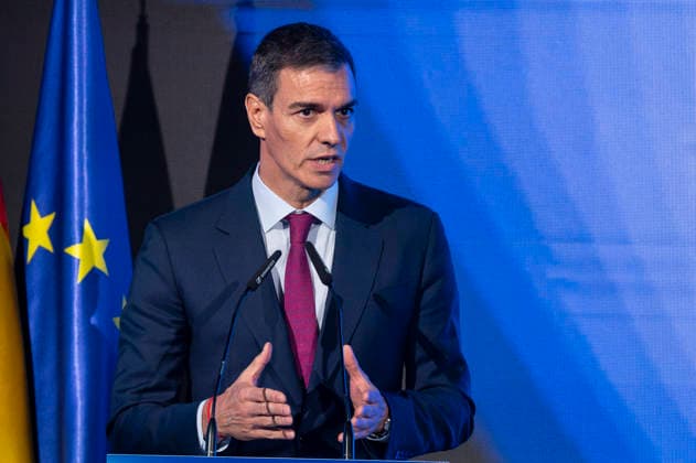 Pedro Sanchez at the official closing ceremony of the Space 2026 Congress in Madrid - 20 May 2026 The President of the Government, Pedro Sanchez speaks during the official closing ceremony of the Space 2026 Congress, at the Mutua Madrilena Auditorium. Madrid Spain Copyright: xAtilanoxGarciax xSOPAxImagesx photos19556