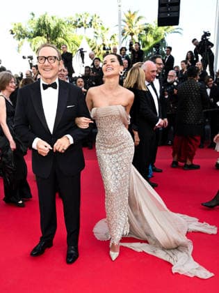 IPA84904840 - Cannes, 79th Cannes Film Festival 2025 - evening 9. red carpet LA BATAILLE DE GAULLE : L Ã‚GE DE FER. Pictured is Kevin Spacey, Via Lemann  Copyright: xSimonexComix xPoolxPhotoxEventsx07x 84904840