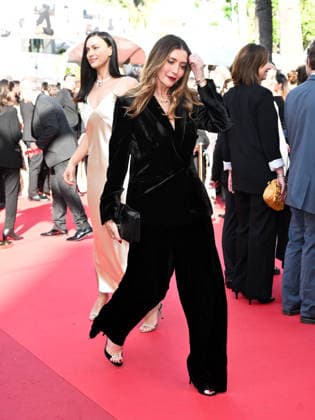 IPA84904897 - Cannes, 79th Cannes Film Festival 2025 - evening 9. red carpet LA BATAILLE DE GAULLE : L Ã‚GE DE FER. In the photo Valentina Micchetti  Copyright: xSimonexComix xPoolxPhotoxEventsx07x 84904897