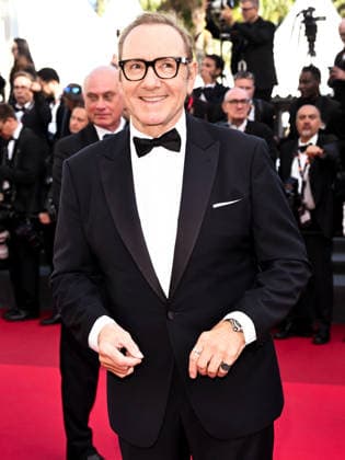 IPA84904839 - Cannes, 79th Cannes Film Festival 2025 - evening 9. red carpet LA BATAILLE DE GAULLE : L Ã‚GE DE FER. Pictured is Kevin Spacey  Copyright: xSimonexComix xPoolxPhotoxEventsx07x 84904839