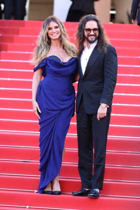 Cannes - La Bataille De Gaulle: L Age De Fer De Gaulle: Tilting Iron Red Carpet Heidi Klum and husband, Tom Kaulitz at the La Bataille De Gaulle: L Age De Fer (De Gaulle: Tilting Iron) screening on the red carpet during the 79th annual Cannes Film Festival at Palais des Festivals on May 20, 2026 in Cannes, France. Photo by Jerome Domine ABACAPRESS.COM Cannes France  Copyright: xDominexJerome ABACAx