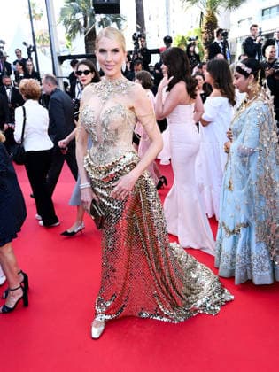 IPA84905113 - Cannes, 79th Cannes Film Festival 2025 - evening 9. red carpet LA BATAILLE DE GAULLE : L Ã‚GE DE FER. Pictured: Natalia Kapchuk  Copyright: xTerenghi Ipa-Agency.netx xPoolxPhotoxEventsx07x 84905113