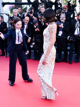 IPA84905284 - Cannes, 79th Cannes Film Festival 2025 - evening 9. red carpet LA BATAILLE DE GAULLE : L Ã‚GE DE FER. Pictured: Elodie  Copyright: xTerenghi Ipa-Agency.netx xPoolxPhotoxEventsx07x 84905284