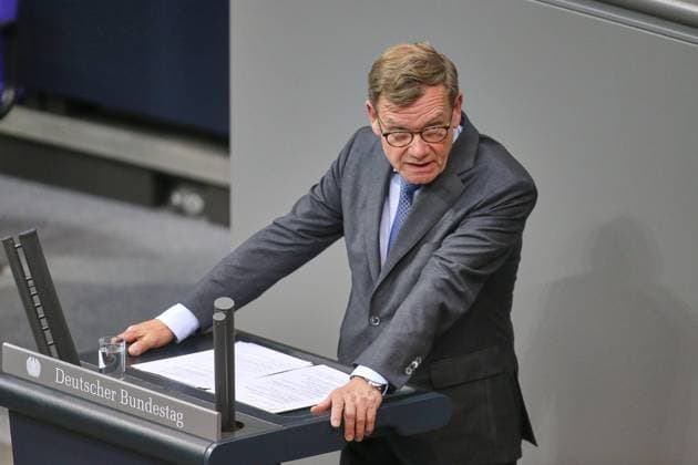 Berlin, Deutschland, 20.05.2026: Deutscher Bundestag: 79. Bundestagssitzung: Bundesminister des Auswärtigen Johann Wadephul (CDU) *** Berlin, Germany, 20 05 2026 German Bundestag 79 Bundestag session Federal Minister for Foreign Affairs Johann Wadephul CDU Copyright: xdtsxNachrichtenagenturx dts_119662