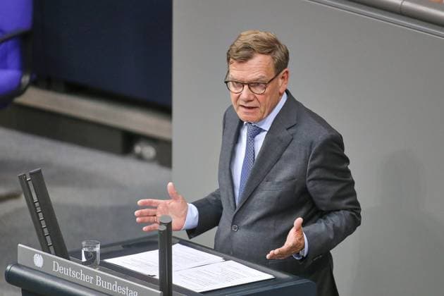 Berlin, Deutschland, 20.05.2026: Deutscher Bundestag: 79. Bundestagssitzung: Bundesminister des Auswärtigen Johann Wadephul (CDU) *** Berlin, Germany, 20 05 2026 German Bundestag 79 Bundestag session Federal Minister for Foreign Affairs Johann Wadephul CDU Copyright: xdtsxNachrichtenagenturx dts_119663