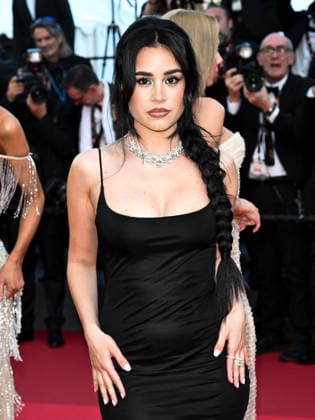 IPA84905923 - Cannes, 79th Cannes Film Festival 2025 - evening 9. red carpet LA BATAILLE DE GAULLE : L Ã‚GE DE FER. In the photo Clotilde Esposito  Copyright: xSimonexComix xPoolxPhotoxEventsx07x 84905923