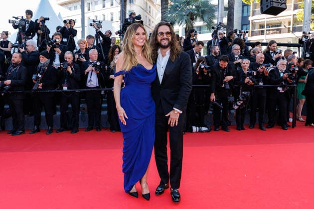 Heidi Klum and husband Tom Kaulitz Walk up the steps for La bataille de Gaulle Lâge de fer at the 79th Cannes International Film Festival on May 20, 2026 Jacovides Moreau Bestimage Red carpet for La bataille de Gaulle Lâge de fer at the 79th Cannes International Film Festival on May 20, 2026 Cannes France  Copyright: xJACOVIDES-MOREAUx xBESTIMAGExJACOVIDES-MOREAUx xBESTIMAGEx