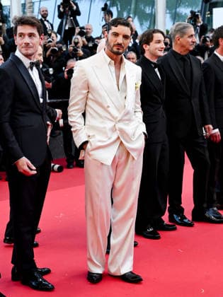 IPA84906406 - Cannes, 79th Cannes Film Festival 2025 - evening 9. red carpet LA BATAILLE DE GAULLE : L Ã‚GE DE FER. In the photo Niels Schneider  Copyright: xSimonexComix xPoolxPhotoxEventsx07x 84906406