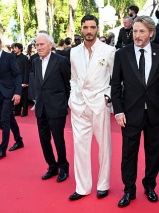 IPA84906400 - Cannes, 79th Cannes Film Festival 2025 - evening 9. red carpet LA BATAILLE DE GAULLE : L Ã‚GE DE FER. In the photo Niels Schneider  Copyright: xSimonexComix xPoolxPhotoxEventsx07x 84906400