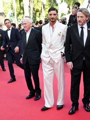 IPA84906589 - Cannes, 79th Cannes Film Festival 2025 - evening 9. red carpet LA BATAILLE DE GAULLE : L Ã‚GE DE FER. In the photo Niels Schneider  Copyright: xSimonexComix xPoolxPhotoxEventsx07x 84906589