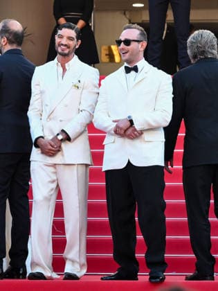 IPA84907301 - Cannes, 79th Cannes Film Festival 2025 - evening 9. red carpet LA BATAILLE DE GAULLE : L Ã‚GE DE FER. In the photo Niels Schneider  Copyright: xSimonexComix xPoolxPhotoxEventsx07x 84907301